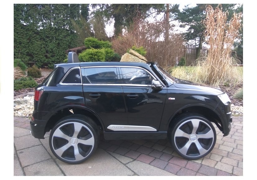Auto Na Akumulator Audi Q7 Standard Czarne Auto Na Akumulator Audi Q7 Standard Czarne