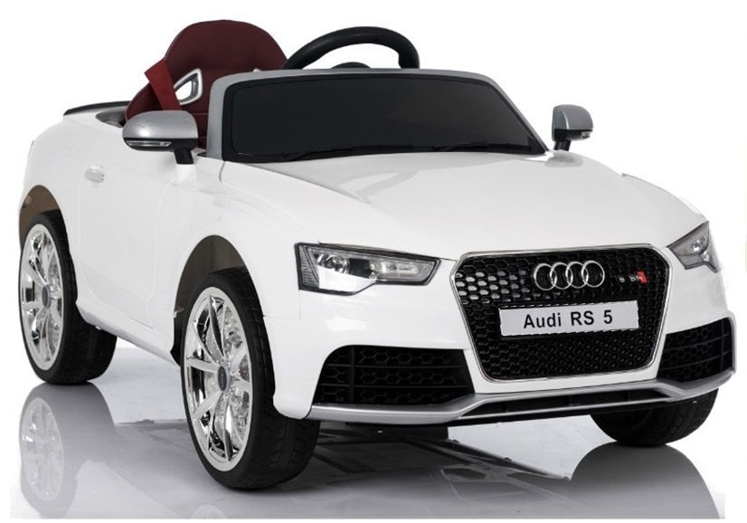 Auto Na Akumulator Audi RS5 Białe Auto Na Akumulator Audi RS5 Białe