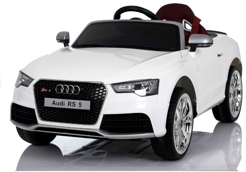 Auto Na Akumulator Audi RS5 Białe Auto Na Akumulator Audi RS5 Białe