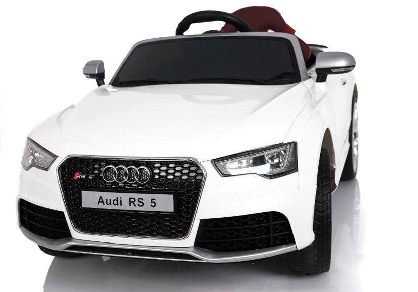 Auto Na Akumulator Audi RS5 Białe Auto Na Akumulator Audi RS5 Białe