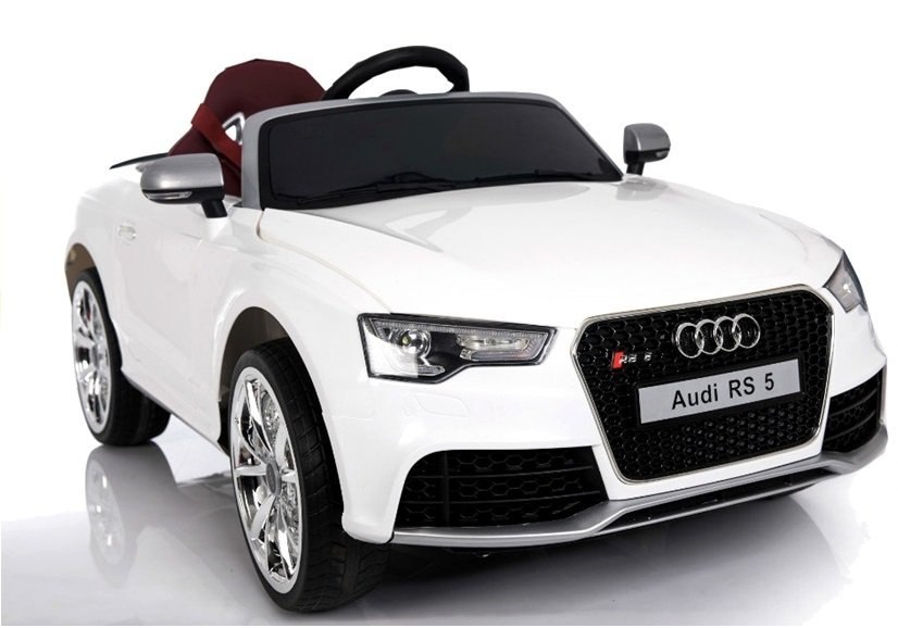 Auto Na Akumulator Audi RS5 Białe Auto Na Akumulator Audi RS5 Białe