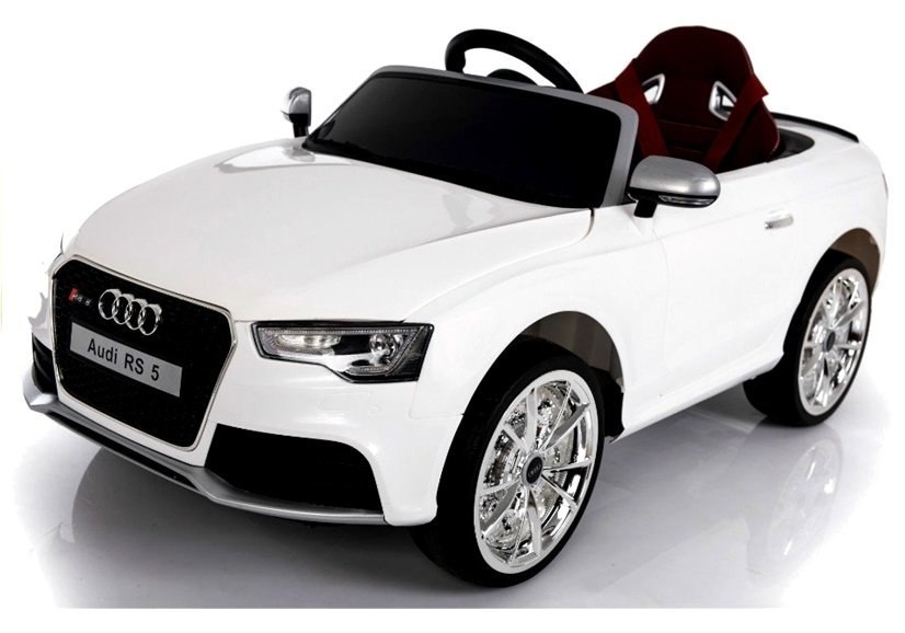 Auto Na Akumulator Audi RS5 Białe Auto Na Akumulator Audi RS5 Białe