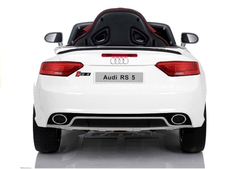 Auto Na Akumulator Audi RS5 Białe Auto Na Akumulator Audi RS5 Białe