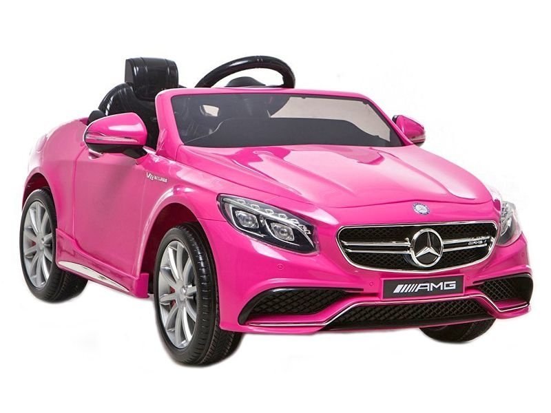 Auto Na Akumulator Mercedes S63 AMG Pilot Różowy Auto Na Akumulator Mercedes S63 AMG Pilot Różowy