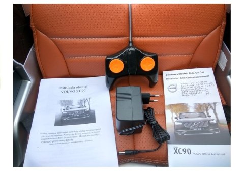 Auto Na Akumulator VOLVO XC90 Czerwone Auto Na Akumulator VOLVO XC90 Czerwone