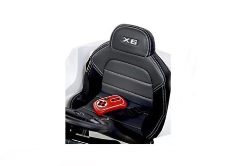 Auto na Akumulator X6 Białe Skóra, EVA Auto na Akumulator X6 Białe Skóra, EVA