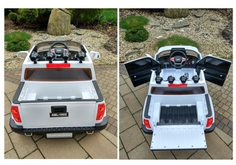 Auto na Akumulator Jeep Biały ABL-1602 Auto na Akumulator Jeep Biały ABL-1602