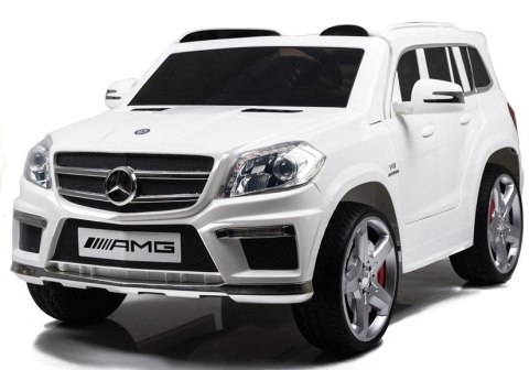 Auto na Akumulator Mercedes GL63 AMG Biały Auto na Akumulator Mercedes GL63 AMG Biały