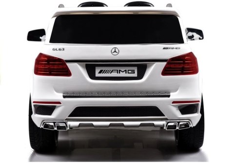 Auto na Akumulator Mercedes GL63 AMG Biały Auto na Akumulator Mercedes GL63 AMG Biały