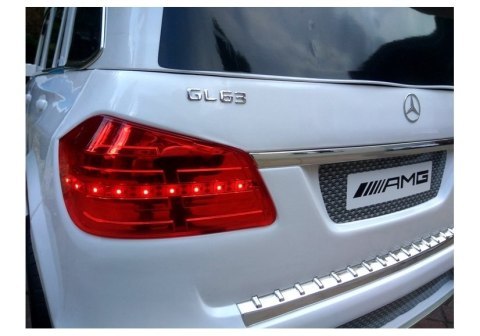 Auto na Akumulator Mercedes GL63 AMG Biały Auto na Akumulator Mercedes GL63 AMG Biały