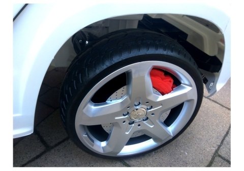 Auto na Akumulator Mercedes GL63 AMG Biały Auto na Akumulator Mercedes GL63 AMG Biały