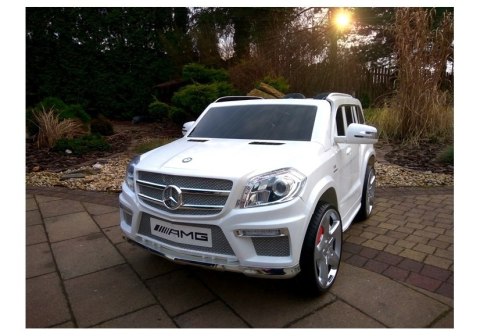 Auto na Akumulator Mercedes GL63 AMG Biały Auto na Akumulator Mercedes GL63 AMG Biały