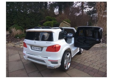 Auto na Akumulator Mercedes GL63 AMG Biały Auto na Akumulator Mercedes GL63 AMG Biały