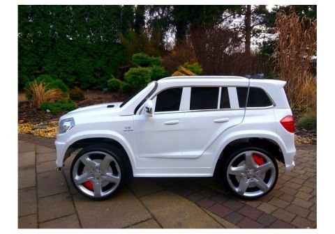 Auto na Akumulator Mercedes GL63 AMG Biały Auto na Akumulator Mercedes GL63 AMG Biały
