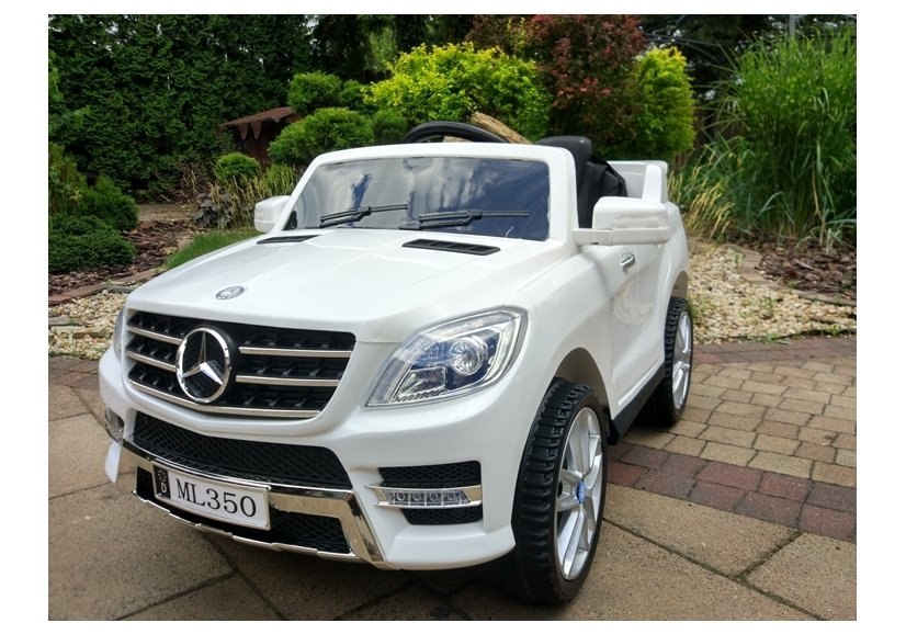 Auto na Akumulator Mercedes ML350 Biały Auto na Akumulator Mercedes ML350 Biały