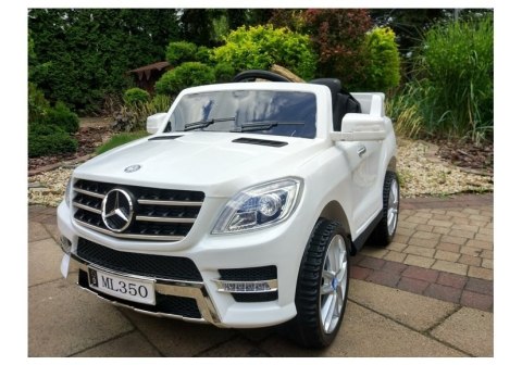 Auto na Akumulator Mercedes ML350 Biały Auto na Akumulator Mercedes ML350 Biały