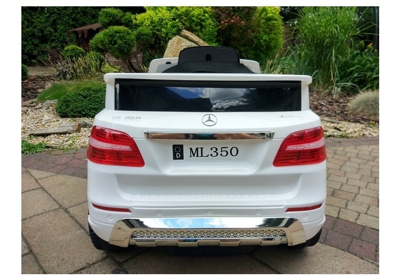 Auto na Akumulator Mercedes ML350 Biały Auto na Akumulator Mercedes ML350 Biały