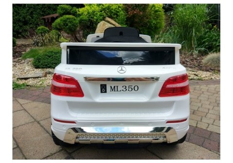 Auto na Akumulator Mercedes ML350 Biały Auto na Akumulator Mercedes ML350 Biały
