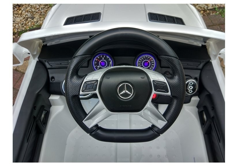 Auto na Akumulator Mercedes ML350 Biały Auto na Akumulator Mercedes ML350 Biały