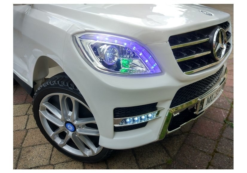 Auto na Akumulator Mercedes ML350 Biały Auto na Akumulator Mercedes ML350 Biały