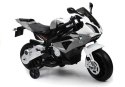 Motocykl Motor na akumulator BMW S1000RR Srebrny Motocykl Motor na akumulator BMW S1000RR Srebrny