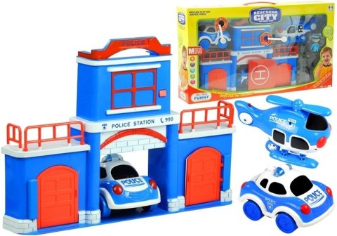 Zestaw Posterunek Policji Samochód Policyjny Zestaw Posterunek Policji Samochód Policyjny