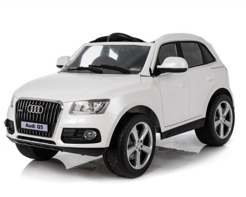Auto Na Akumulator Audi Q5 Białe Auto Na Akumulator Audi Q5 Białe