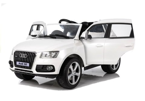 Auto Na Akumulator Audi Q5 Białe Auto Na Akumulator Audi Q5 Białe