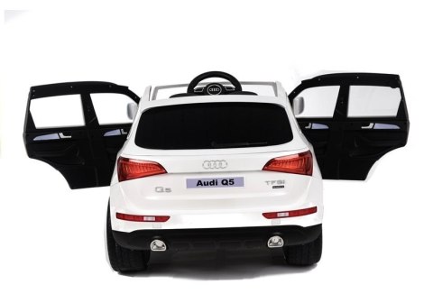 Auto Na Akumulator Audi Q5 Białe Auto Na Akumulator Audi Q5 Białe