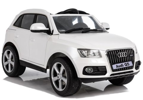 Auto Na Akumulator Audi Q5 Białe Auto Na Akumulator Audi Q5 Białe