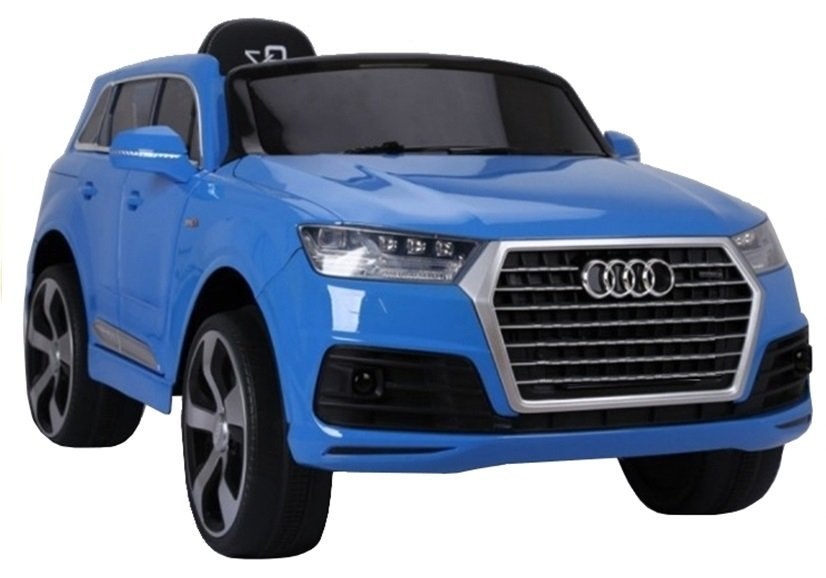 Auto Na Akumulator Audi Q7 S Niebieskie Lakierowane Auto Na Akumulator Audi Q7 S Niebieskie Lakierowane
