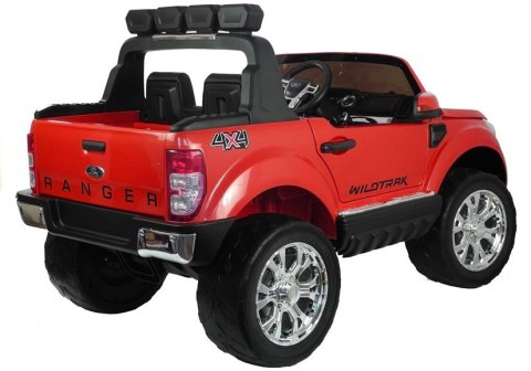 Auto Na Akumulator Ford Czerwony 4x4 Koła EVA Auto Na Akumulator Ford Czerwony 4x4 Koła EVA
