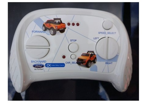 Auto Na Akumulator Ford Czerwony 4x4 Koła EVA Auto Na Akumulator Ford Czerwony 4x4 Koła EVA