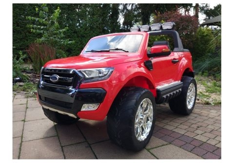 Auto Na Akumulator Ford Czerwony 4x4 Koła EVA Auto Na Akumulator Ford Czerwony 4x4 Koła EVA