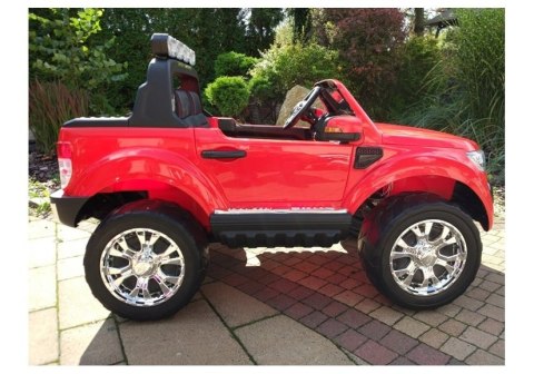 Auto Na Akumulator Ford Czerwony 4x4 Koła EVA Auto Na Akumulator Ford Czerwony 4x4 Koła EVA