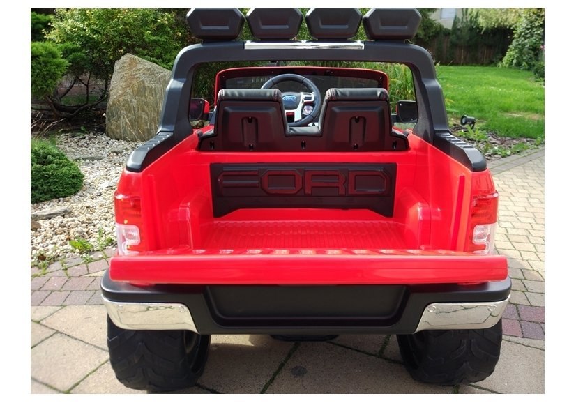 Auto Na Akumulator Ford Czerwony 4x4 Koła EVA Auto Na Akumulator Ford Czerwony 4x4 Koła EVA