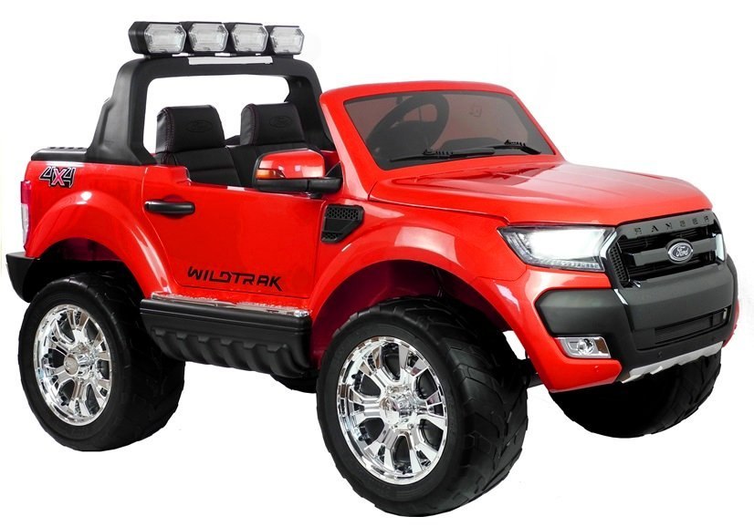 Auto Na Akumulator Ford Czerwony 4x4 Koła EVA Auto Na Akumulator Ford Czerwony 4x4 Koła EVA