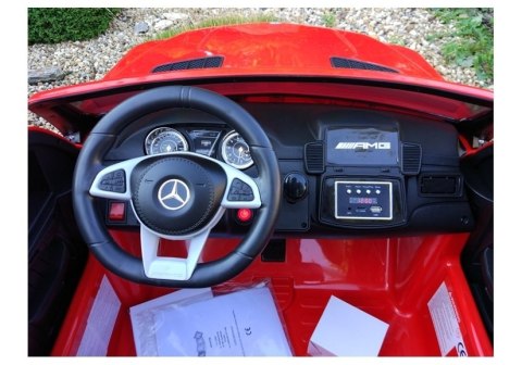 Auto Na Akumulator Mercedes GLS63 Czerwony Auto Na Akumulator Mercedes GLS63 Czerwony