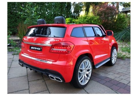 Auto Na Akumulator Mercedes GLS63 Czerwony Auto Na Akumulator Mercedes GLS63 Czerwony