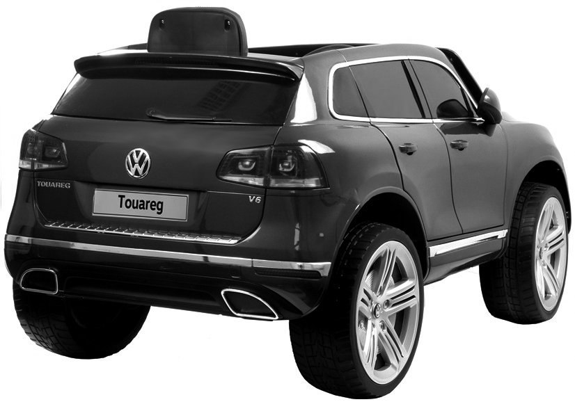 Auto Na Akumulator Volkswagen Touareg Czarny Mat Lakier Auto Na Akumulator Volkswagen Touareg Czarny Mat Lakier