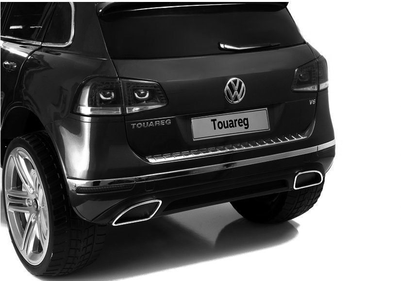 Auto Na Akumulator Volkswagen Touareg Czarny Mat Lakier Auto Na Akumulator Volkswagen Touareg Czarny Mat Lakier