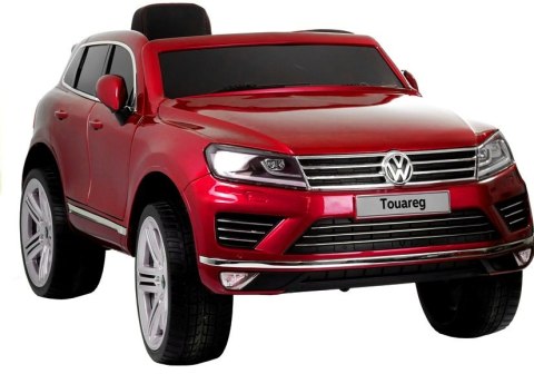 Auto Na Akumulator Volkswagen Touareg Czerwony Lakier Auto Na Akumulator Volkswagen Touareg Czerwony Lakier