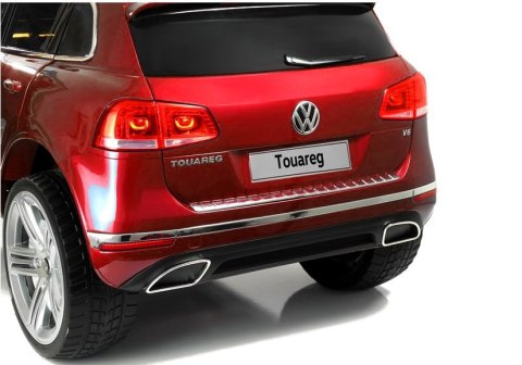 Auto Na Akumulator Volkswagen Touareg Czerwony Lakier Auto Na Akumulator Volkswagen Touareg Czerwony Lakier