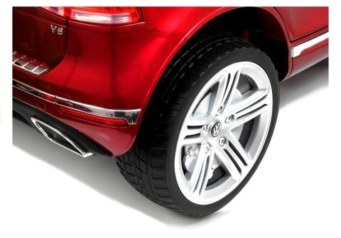 Auto Na Akumulator Volkswagen Touareg Czerwony Lakier Auto Na Akumulator Volkswagen Touareg Czerwony Lakier