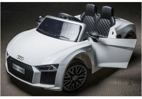 Auto na Akumulator Audi R8 Spyder Biały Auto na Akumulator Audi R8 Spyder Biały