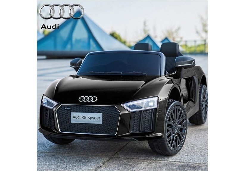 Auto na Akumulator Audi R8 Spyder Czarny Auto na Akumulator Audi R8 Spyder Czarny