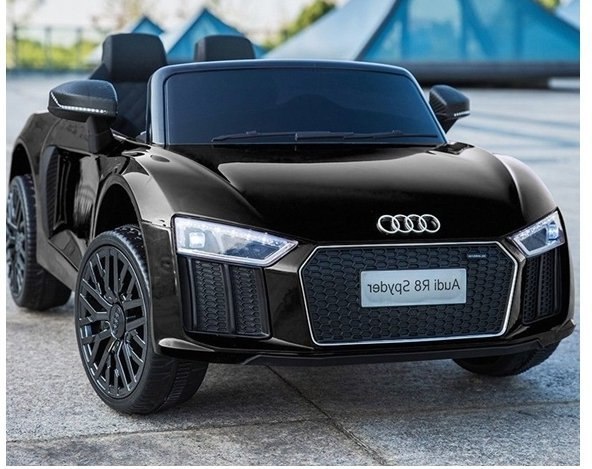 Auto na Akumulator Audi R8 Spyder Czarny Auto na Akumulator Audi R8 Spyder Czarny