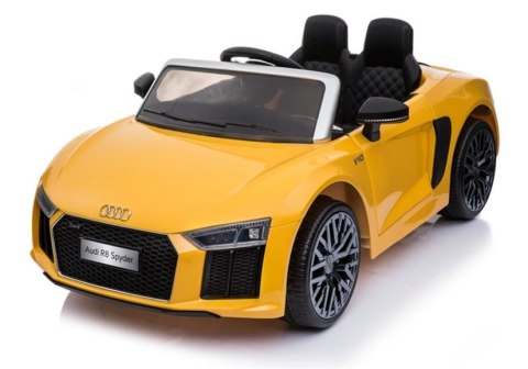 Auto na Akumulator Audi R8 Spyder Żółty Auto na Akumulator Audi R8 Spyder Żółty