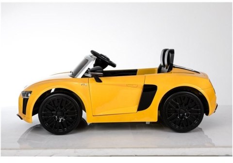 Auto na Akumulator Audi R8 Spyder Żółty Auto na Akumulator Audi R8 Spyder Żółty