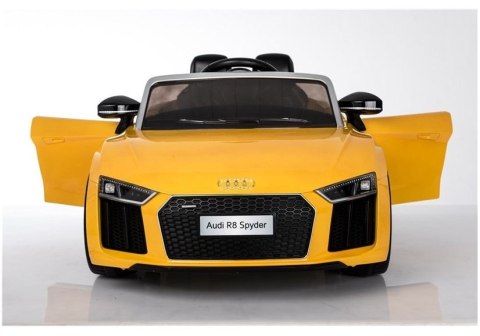 Auto na Akumulator Audi R8 Spyder Żółty Auto na Akumulator Audi R8 Spyder Żółty
